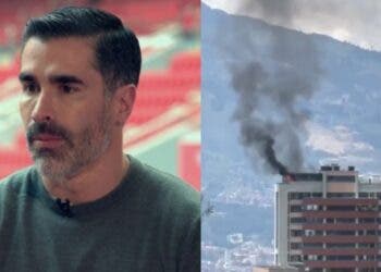 Se le incendió el apartamento a Juan Pablo Ángel y aterrorizó a los ciudadanos de Medellín.